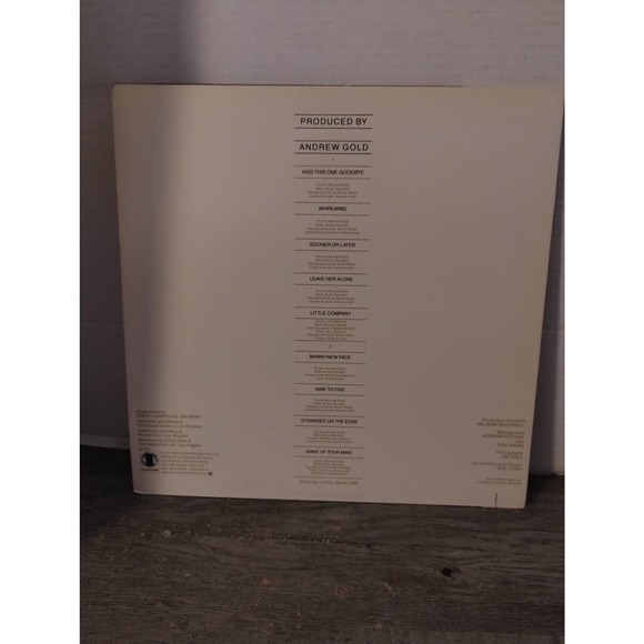 Andrew Gold Whirlwind Vinyl Record 1980 Rock Music Asylum - Picture 4 of 4